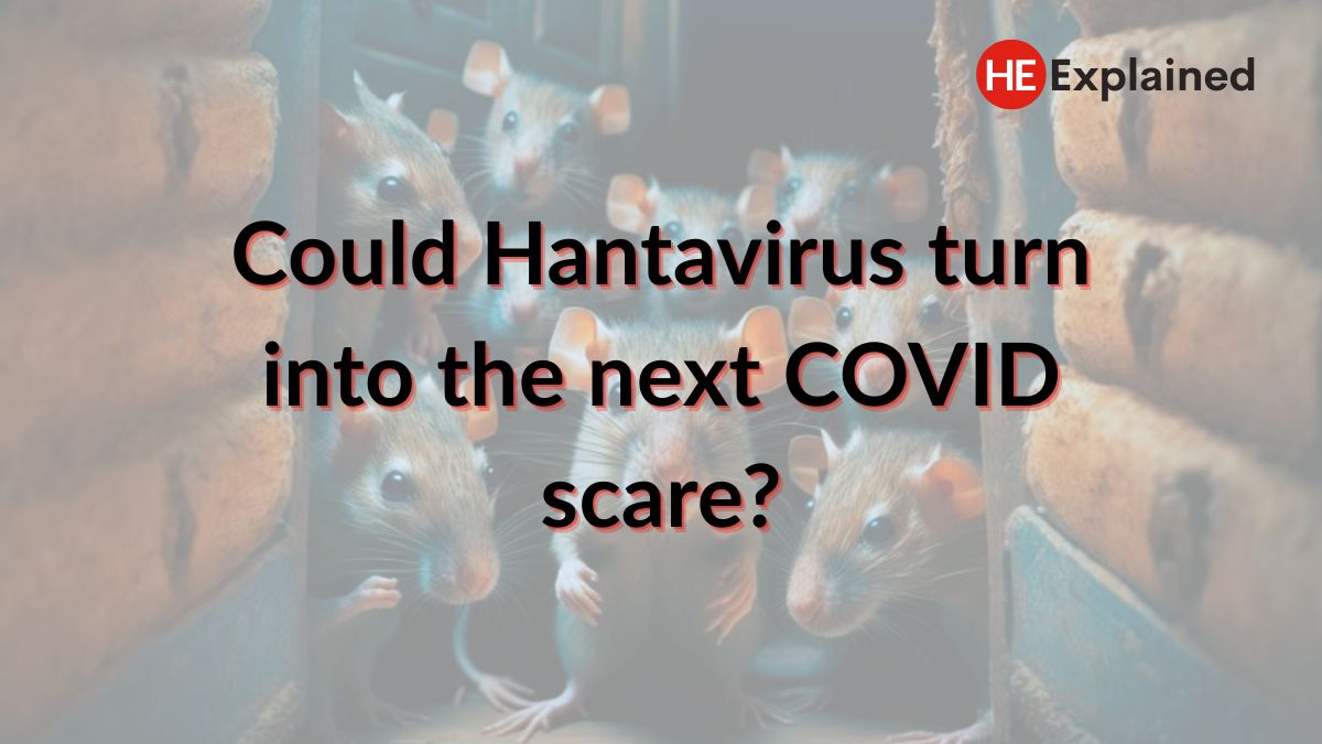 While the Hantavirus has a high fatality rate, its reliance on rodent hosts and inefficient person-to-person transmission makes it a low risk for a global pandemic compared to COVID-19