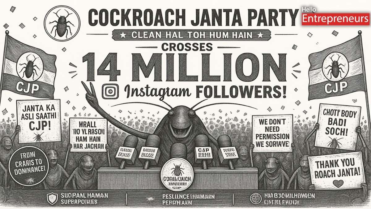 Cockroach Janta Party Crosses 14 Million Instagram Followers-HE