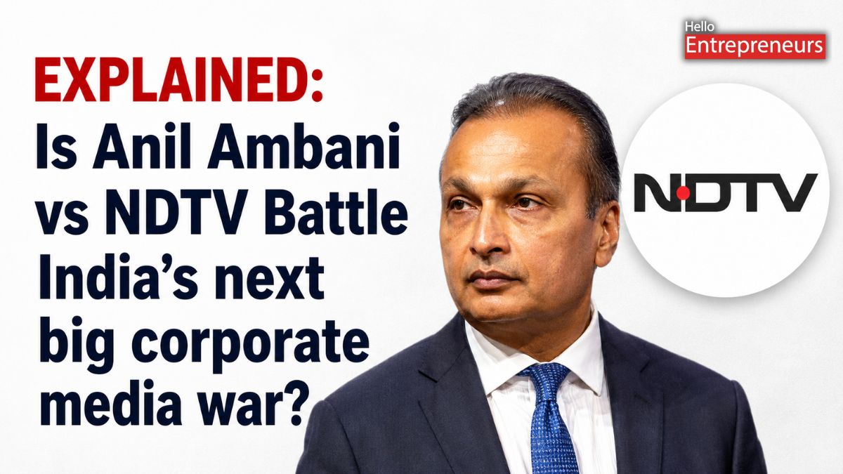 Explained: Is the Anil Ambani vs NDTV Battle India’s next big corporate media war?