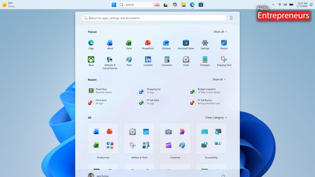 Windows 11 update enhances taskbar controls and user experience
