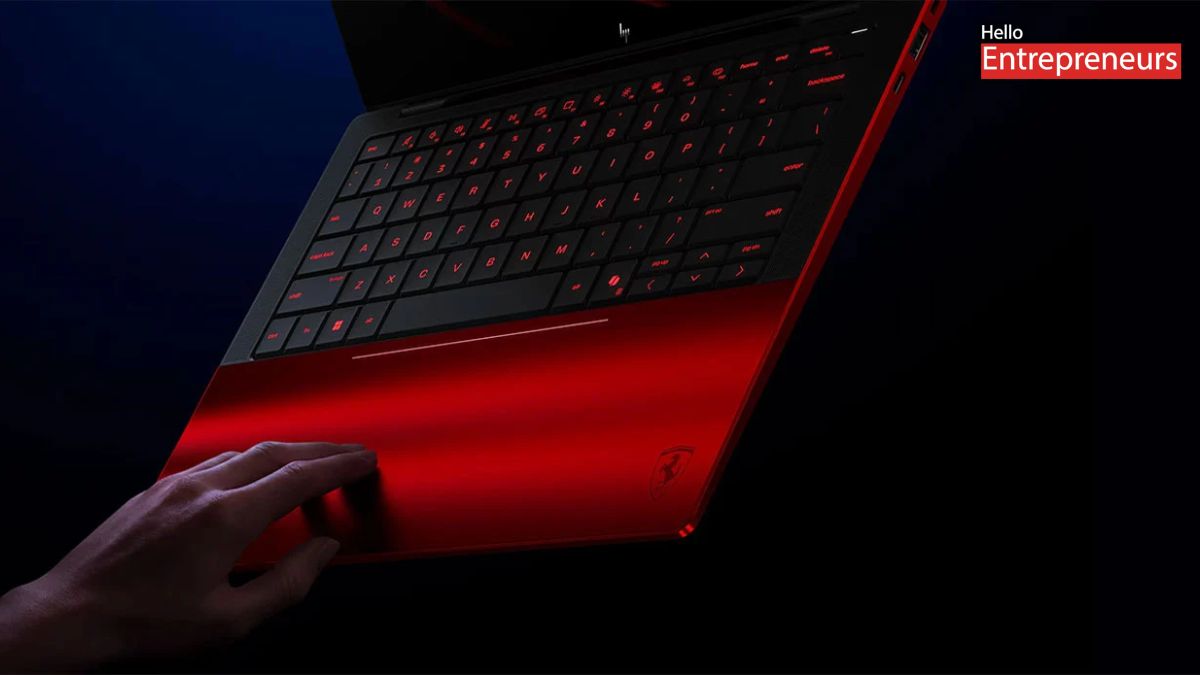 HP and Ferrari bring racing style to new AI-powered laptop