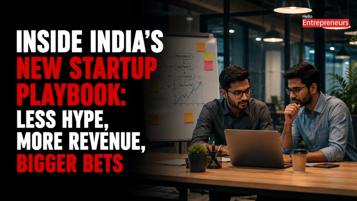 Inside India’s New Startup Playbook: Less Hype, More Revenue, Bigger Bets