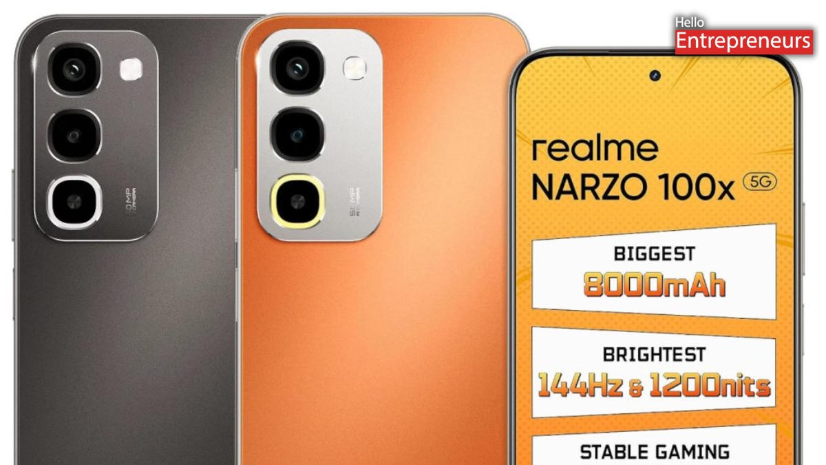 Realme Narzo 100x officially debuts with 144Hz display and big battery