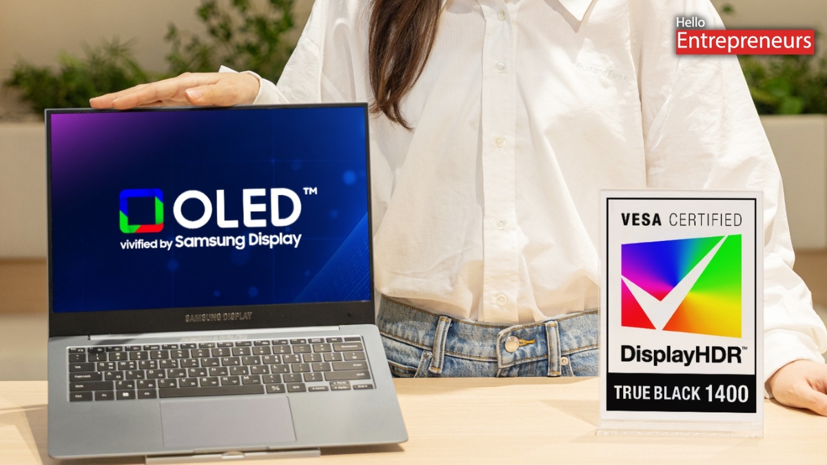 Samsung launches Tandem OLED Laptop display with 1,600 nits peak brightness