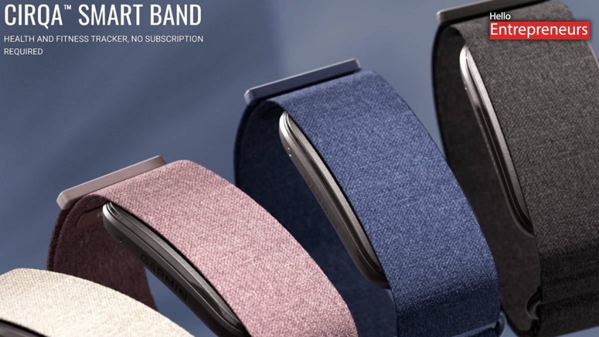 Garmin launches CIRQA Smart Band with 24/7 health tracking, 10-day battery life