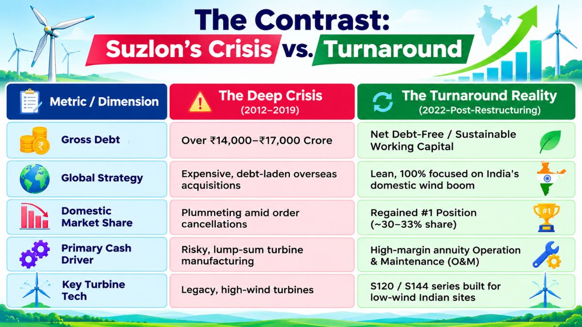 Suzlon case study infographic