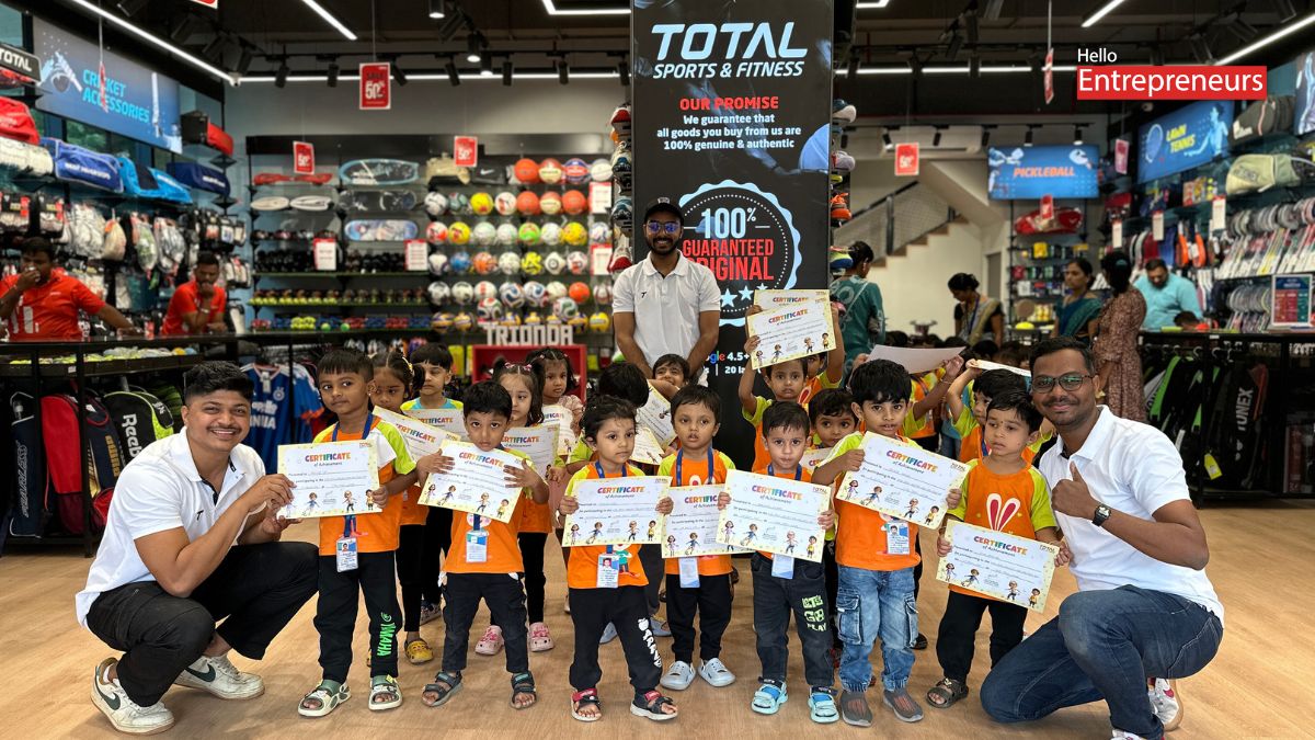 Total Sports & Fitness Hosts EuroKids School Field Trip in Pune to Introduce Young Learners to Sports