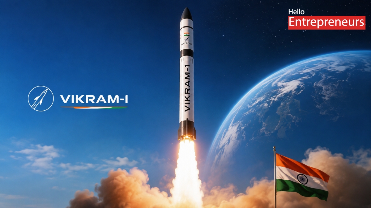 Skyroot Aerospace's Vikram-1 became the first privately developed Indian rocket to reach orbit - HE