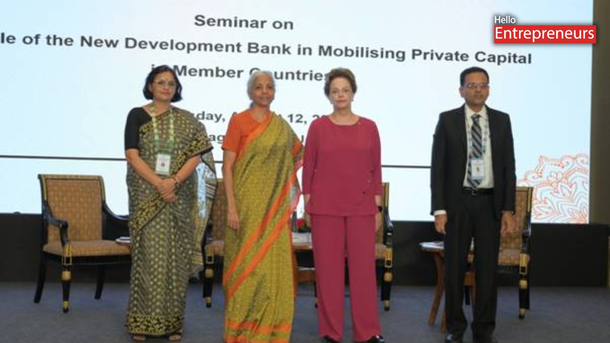 Nirmala Sitharaman Highlights Role of New Development Bank in Mobilising Private Capital in Member Countries