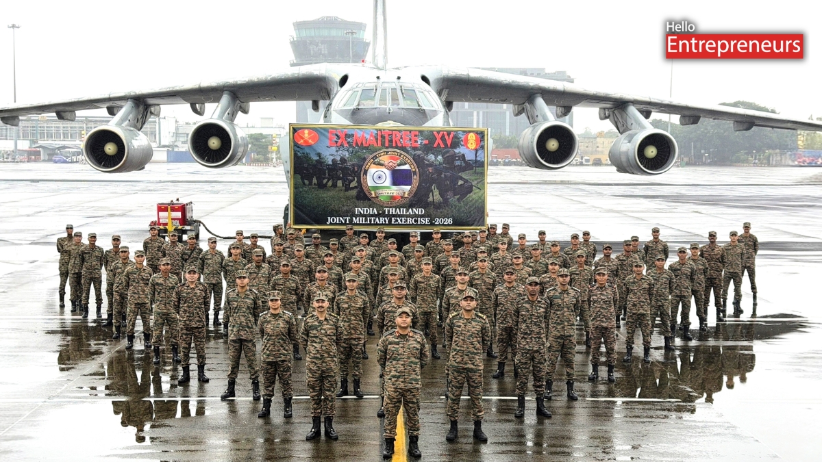 Indian Army Contingent Leaves for India-Thailand Joint Military Exercise Maitree-XV