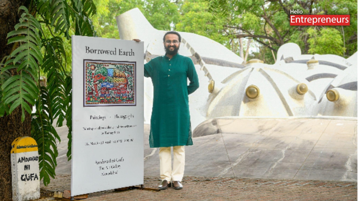 Indian Artist Tanmay Shah Brings Borrowed Earth to UNESCO's Global Climate-Art Conversation