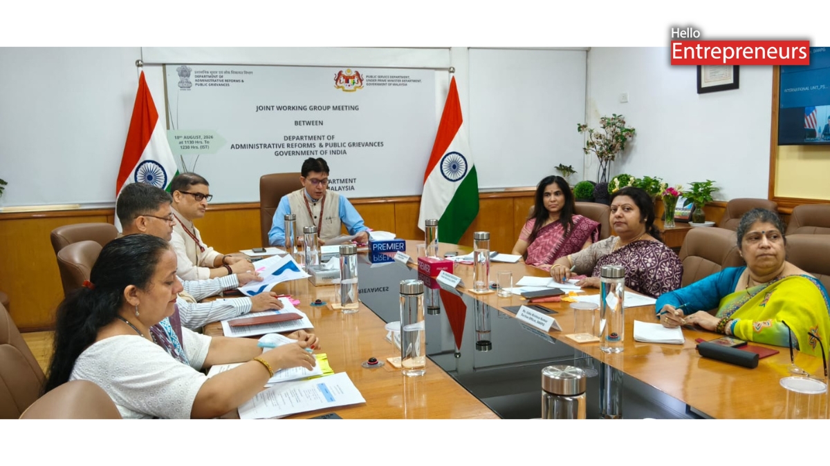 India-Malaysia Convene 2nd Joint Working Group Meeting to Strengthen Governance Reforms Cooperation