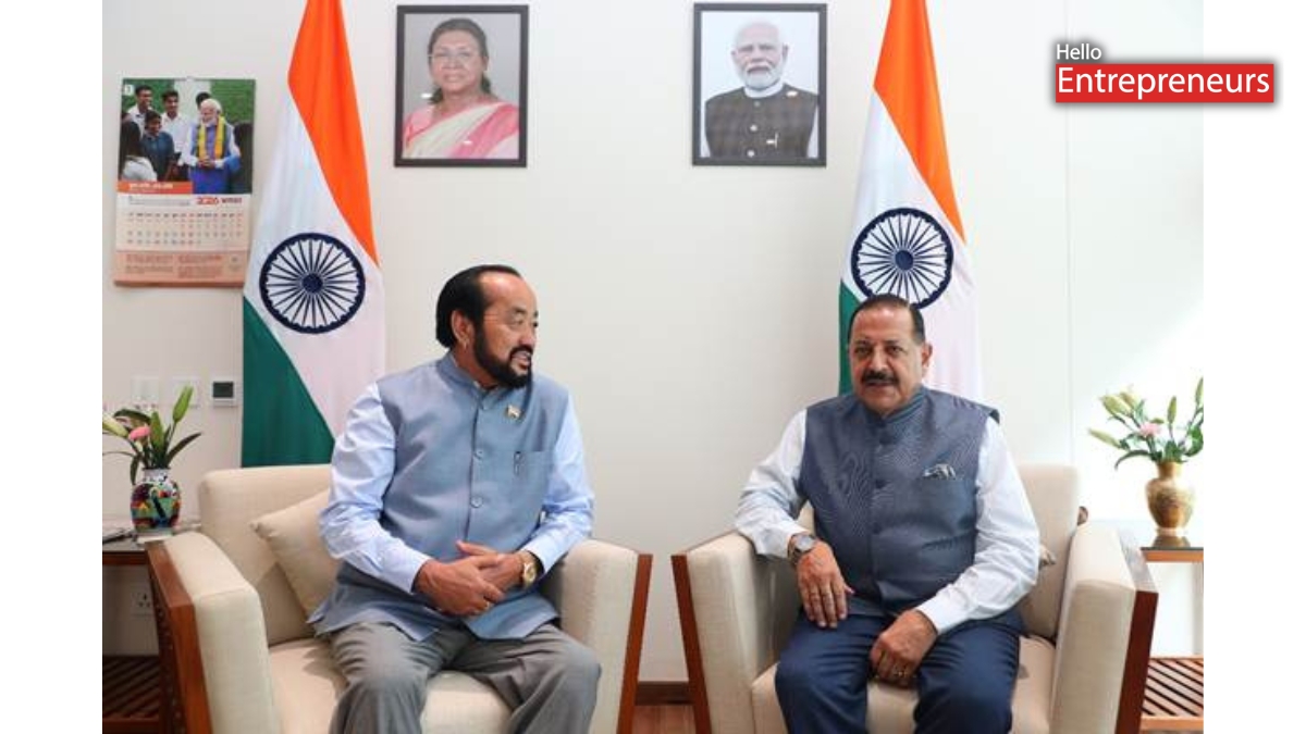Yanthungo Patton Calls on Dr Jitendra Singh, Discusses Development and Connectivity in Nagaland