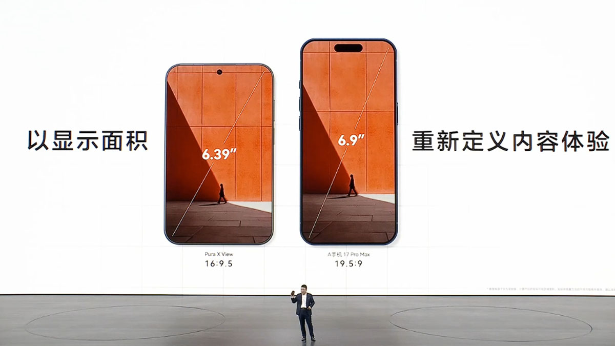 Huawei Pura X View