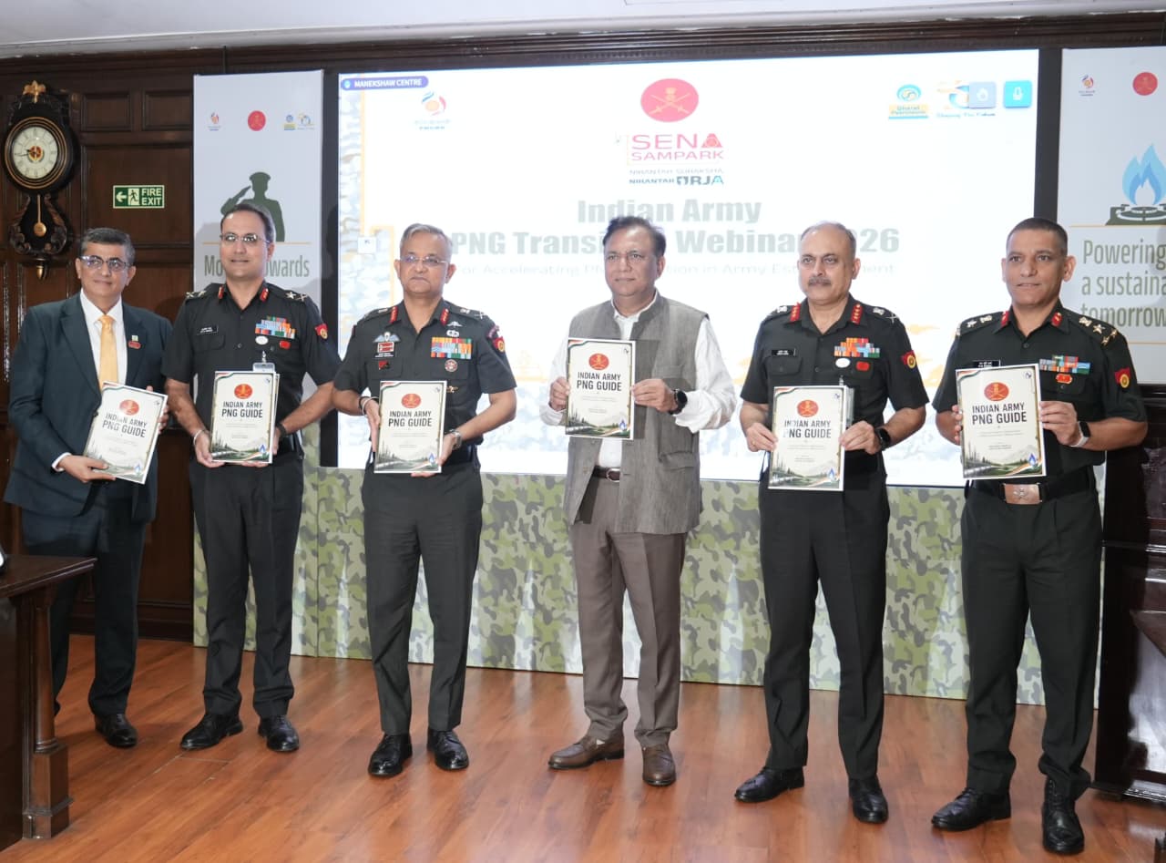 Indian Army Hosts PNG Transition Webinar 2026 to Promote Piped Natural Gas Adoption