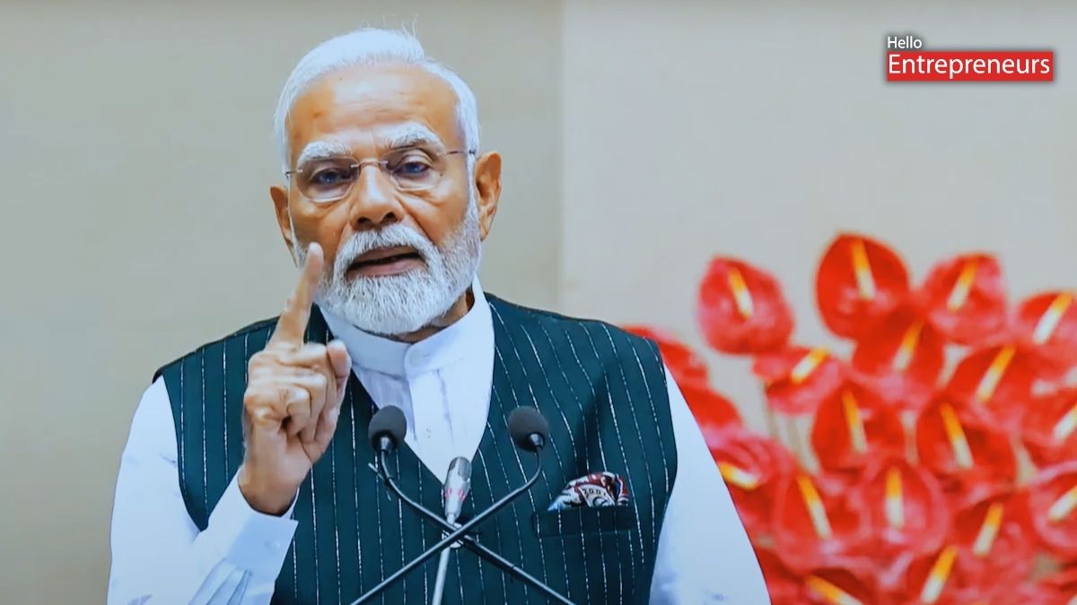 PM Narendra Modi highlighted India’s 7.8% Q1 FY27 GDP growth, reaffirming economic momentum and countering opposition criticism.