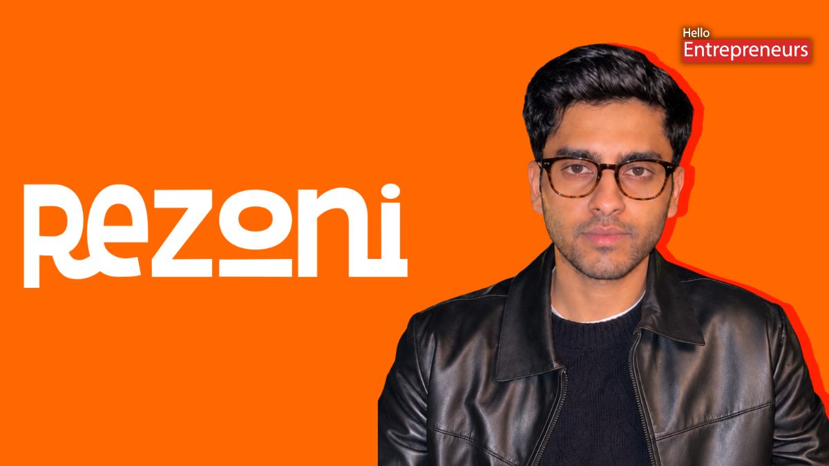 Ritvik Bansal, Founder, Rezoni