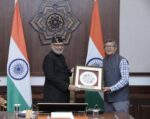 Vice-President C. P. Radhakrishnan Meets Indian Defence Estates Service Probationers at Uprashtrapati Bhavan