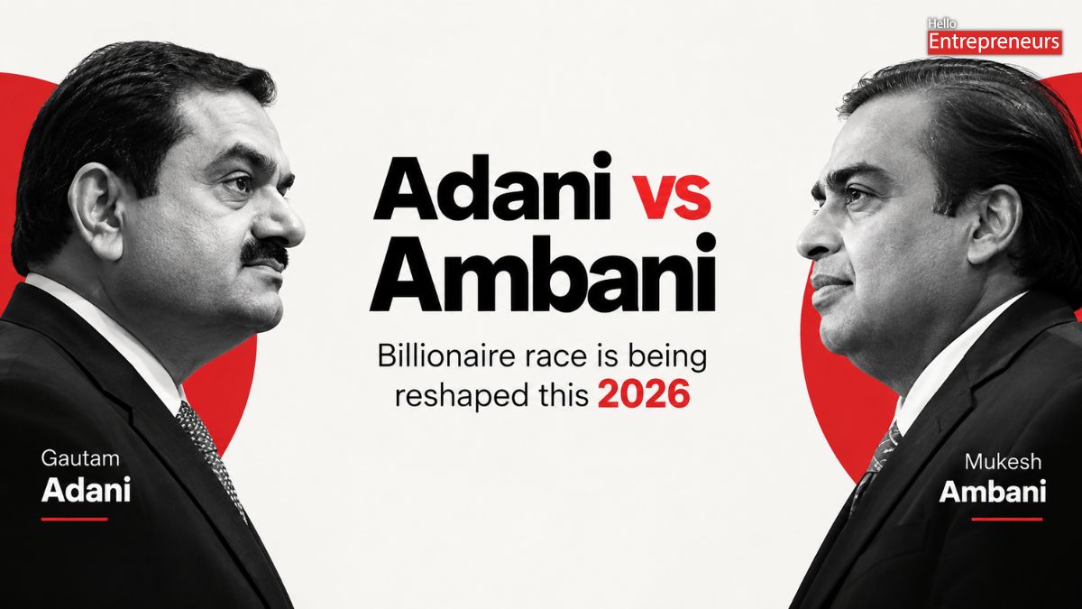 Adani vs Ambani, billionaire race is being reshaped this 2026