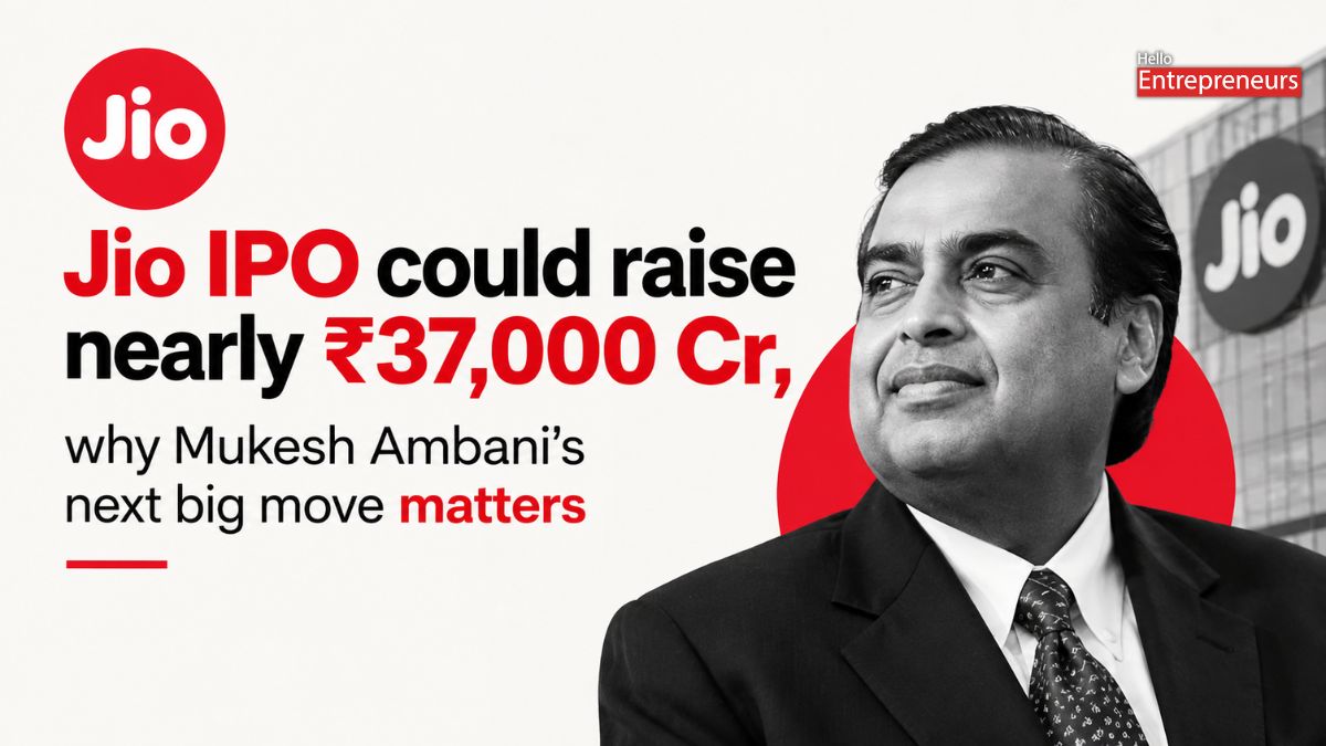 Jio IPO could raise nearly ₹37,000 Cr, why Mukesh Ambani’s next big move matters