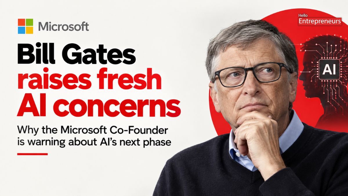 Bill Gates raises fresh AI concerns, why the Microsoft Co-Founder is warning about AI’s next phase