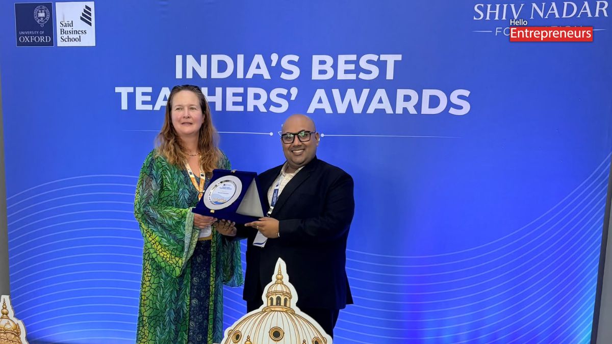 AMNS International School Geography Teacher Among Top 5 National Finalists in India’s Best Teachers’ Awards 2026