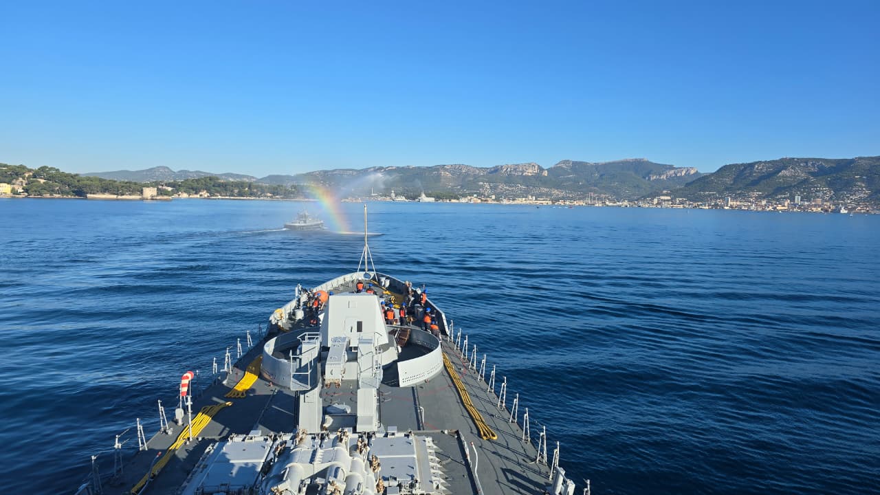 INS Trishul Arrives in France to Participate in 24th Edition of Maritime Exercise Varuna