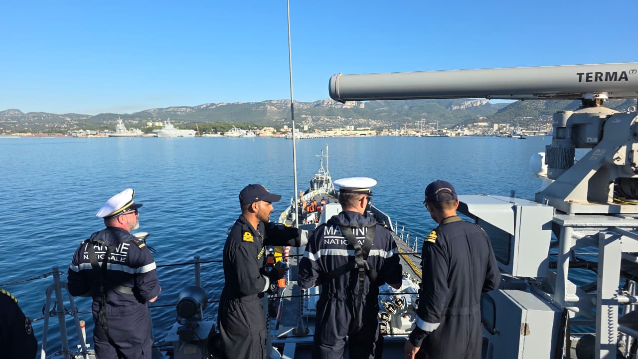 INS Trishul Arrives in France to Participate in 24th Edition of Maritime Exercise Varuna