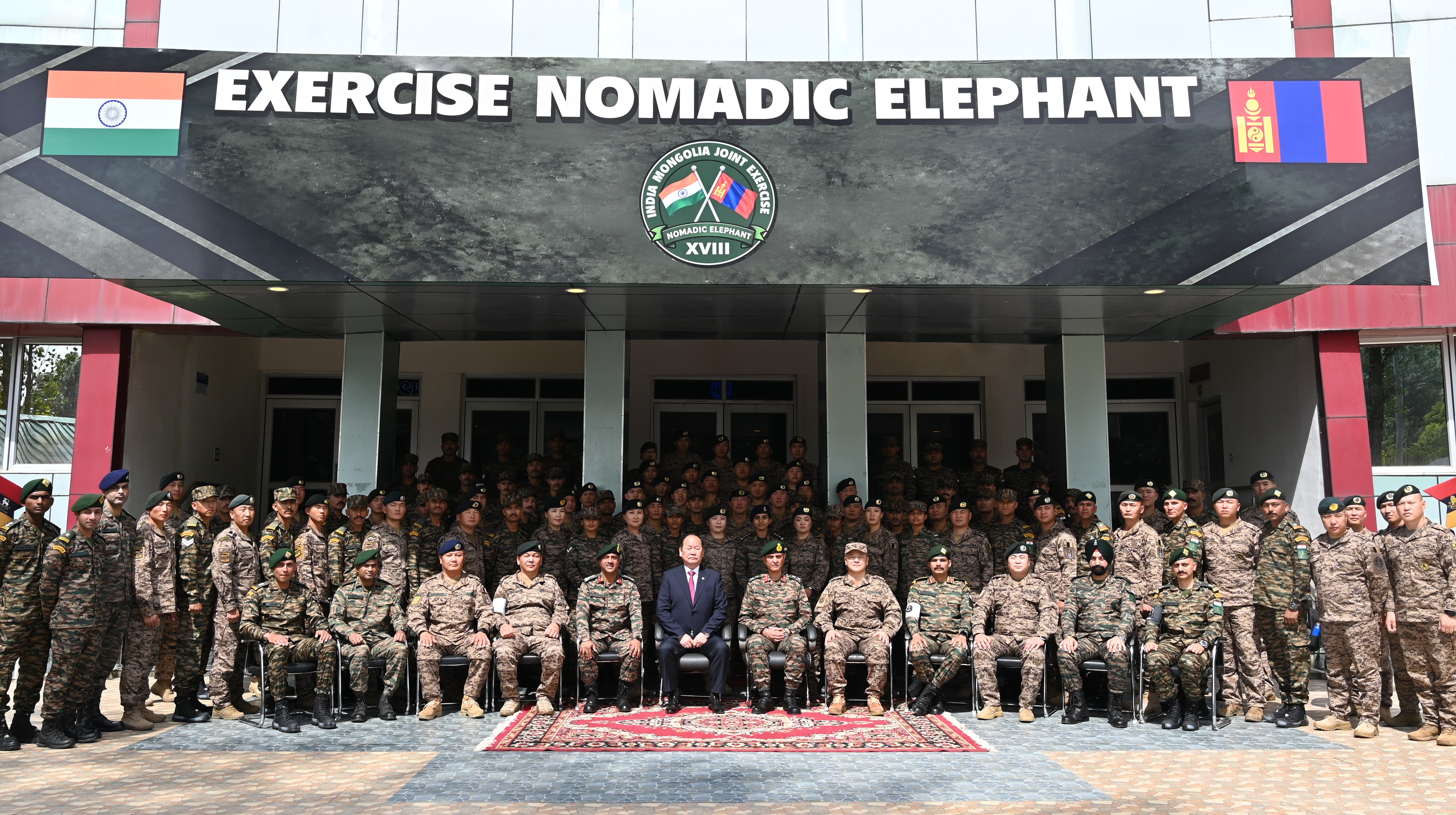 India-Mongolia Joint Military Exercise Nomadic Elephant Begins in Uttarakhand’s Pithoragarh