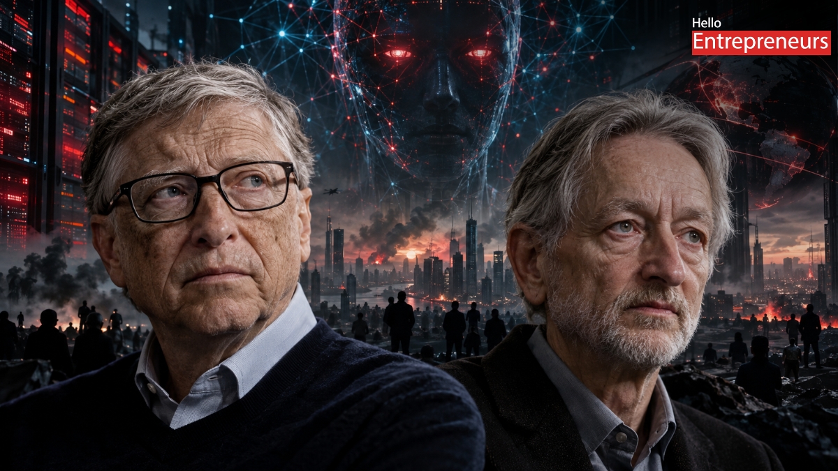 AI Apocalypse Alarm: Bill Gates Warns of ‘Billion Deaths’ as Godfather Geoffrey Hinton Says Humanity Could Be Wiped Out