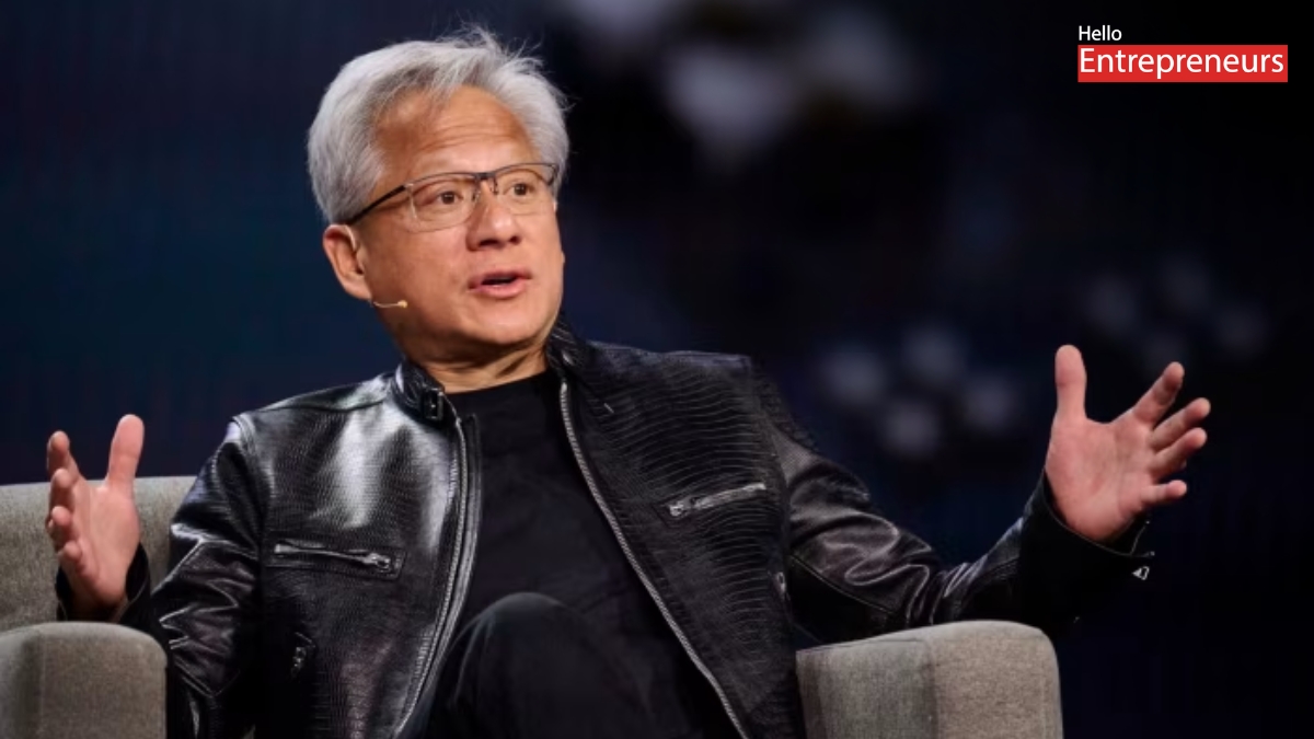 Nvidia’s Jensen Huang's Message to India: ‘Move Faster’ on AI at G20-HE