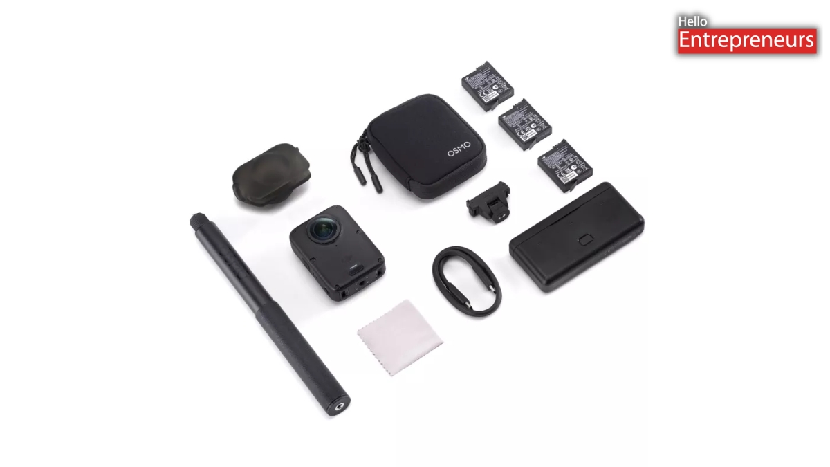 DJI Osmo 360 II launched with 1 inch HDR sensor and native 8K 60fps 360 degree recording