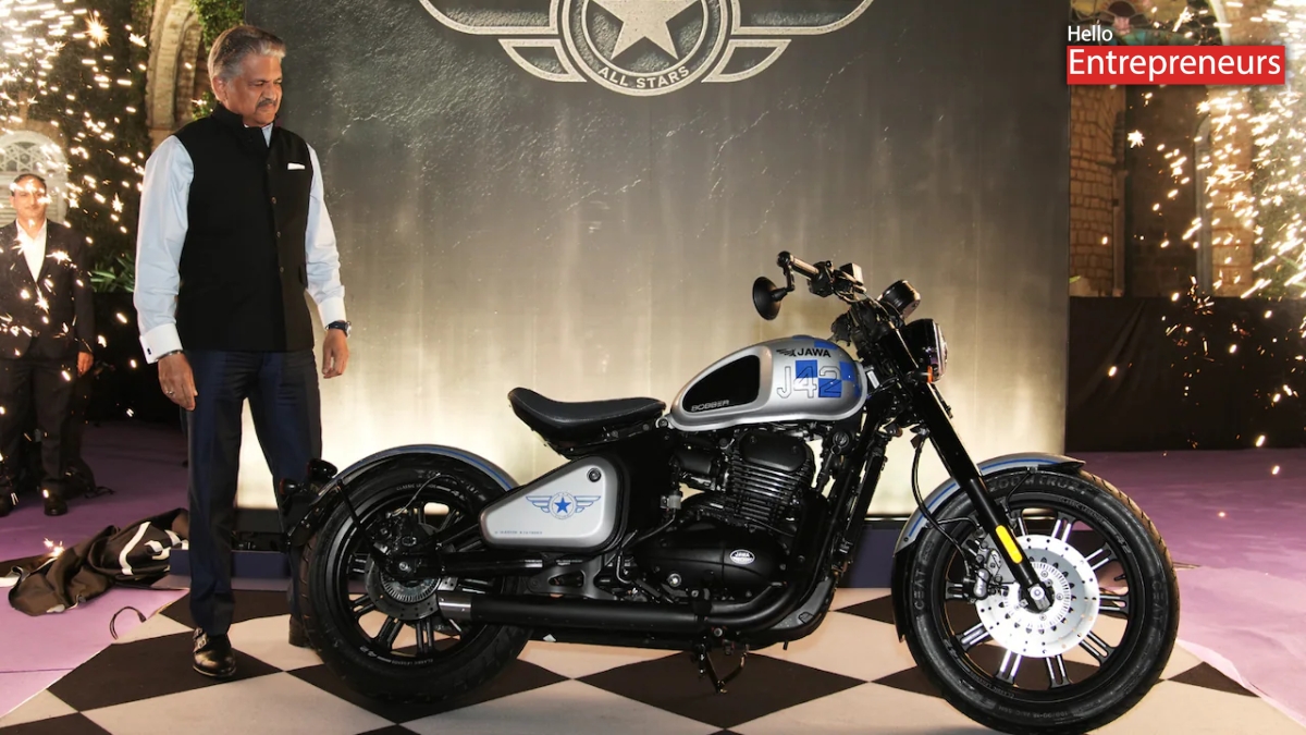 Jawa All Stars 42 Bobber: Anand Mahindra unveils special edition motorcycle