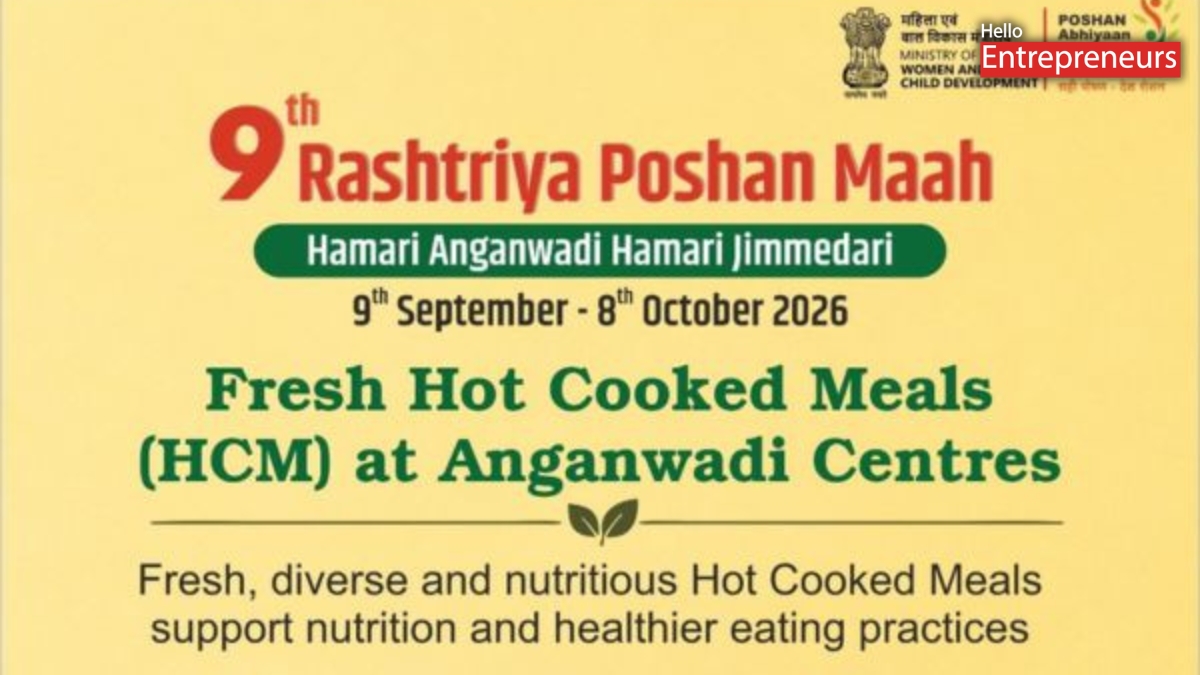 Union Minister Annpurna Devi to Launch 9th Rashtriya Poshan Maah 2026 in Varanasi on September 9
