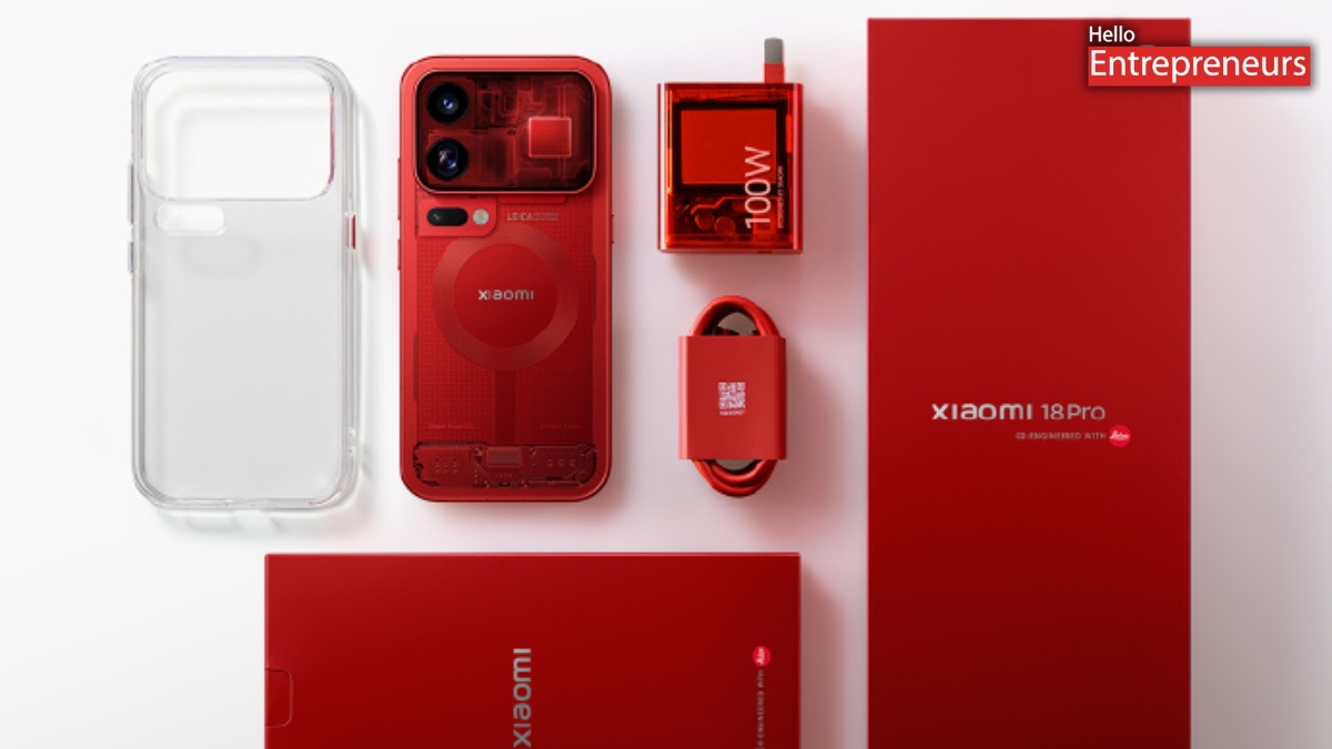 Xiaomi 18 Pro gets a red, see-through makeover, and it costs a lot