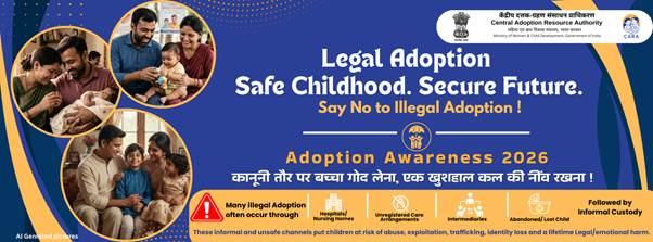 CARA Unveils Adoption Awareness 2026 Campaign to Encourage Legal Adoption and Say No to Illegal Adoption