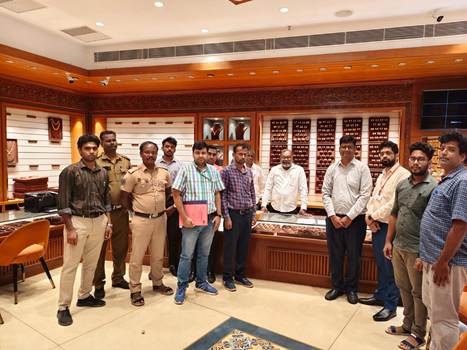 BIS Seizes 803.99 Grams of Non-Hallmarked Gold Jewellery During Chennai Raid