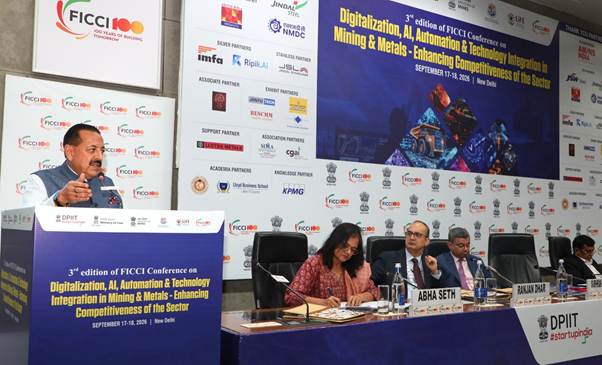 Dr Jitendra Singh Calls for Technology-Driven Growth in India’s Mining Sector