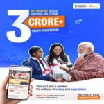 MY Bharat Crosses Landmark Milestone of 3 Crore + Registered Youth in less than 3 Years