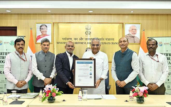 India’s First PRAMAAN Certificates Issued to Andhra Pradesh Forest Development Corporation and Odisha Bamboo Farmer