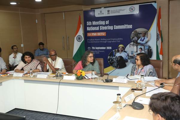 PM-SETU Advances ITI Transformation Through Industry Partnership; 5th National Steering Committee Clears ₹735.70 Crore SIPs