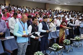 Swachhata Pledge Administered by Department to Mark Launch of Swachhata Hi Seva 2026 Programme