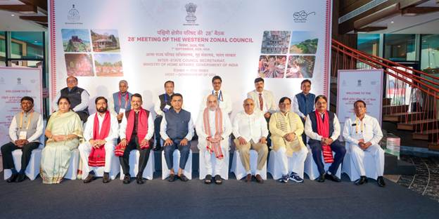 Union Home Minister Amit Shah Chairs 28th Western Zonal Council Meeting in Goa