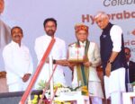 Vice President Honours Sardar Vallabhbhai Patel and Heroes of Hyderabad Liberation Struggle