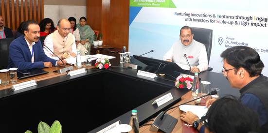 Dr. Jitendra Singh Holds Joint Roundtable with Startups, Investors; Launches BIO-NIVESH to Accelerate India’s Biotech Growth