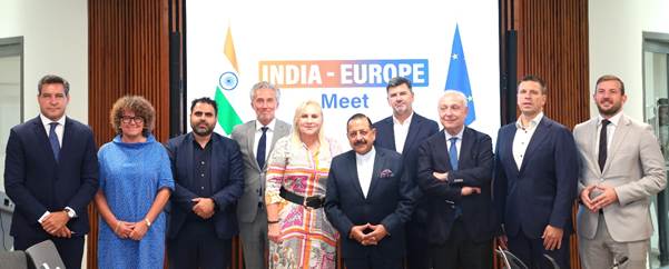 Dr Jitendra Singh meets European Parliament delegation, discusses India-EU FTA and deeper science-tech cooperation