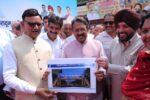 Harsh Malhotra Lays Foundation Stones for Two FOBs to Improve Pedestrian Safety in East Delhi