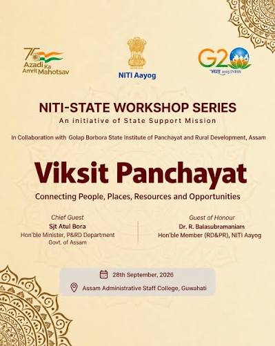 NITI Aayog Hosts National Workshop on “Viksit Panchayat” to Strengthen Local Development