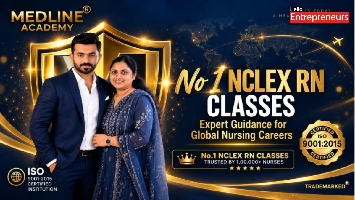 Ainstin S Dennis and Tincy Mathew: How Medline Academy Built a Founder-Led NCLEX RN Coaching Brand in Kerala Ainstin S Dennis and Tincy Mathew: How Medline Academy Built a Founder-Led NCLEX RN Coaching Brand in Kerala