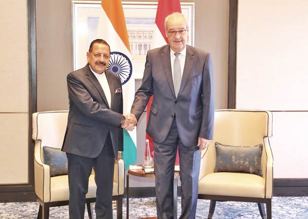 India, Switzerland Deepen Science & Technology Cooperation; Dr. Jitendra Singh Holds Bilateral Talks with Swiss President